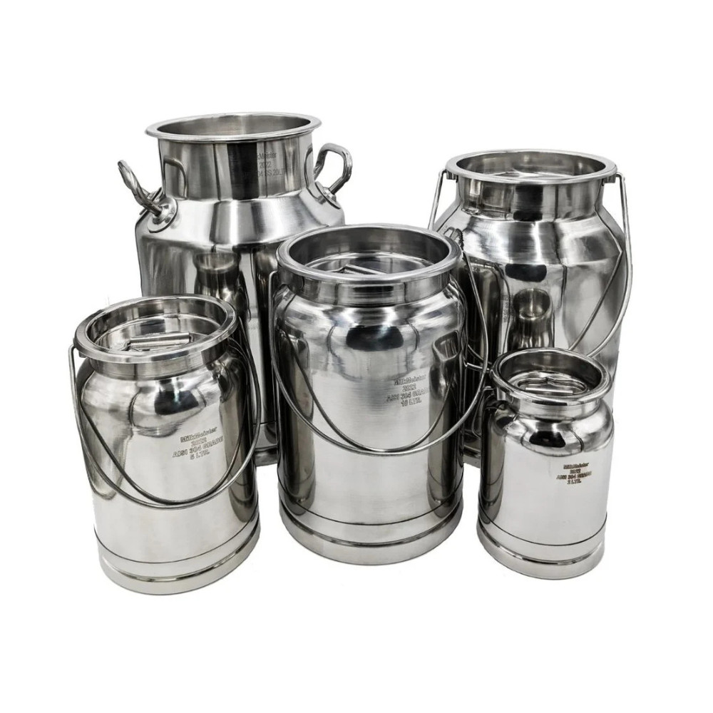 Bargain Cave MilkMeister Stainless Steel Milk Can Totes