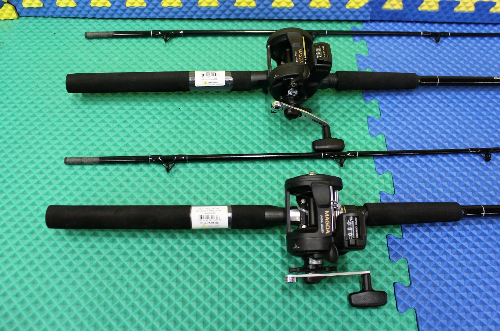 Okuma Classic Pro 7' Line Counter Lead Core Trolling Combo CP-LC-70-MA 20D 2-PK