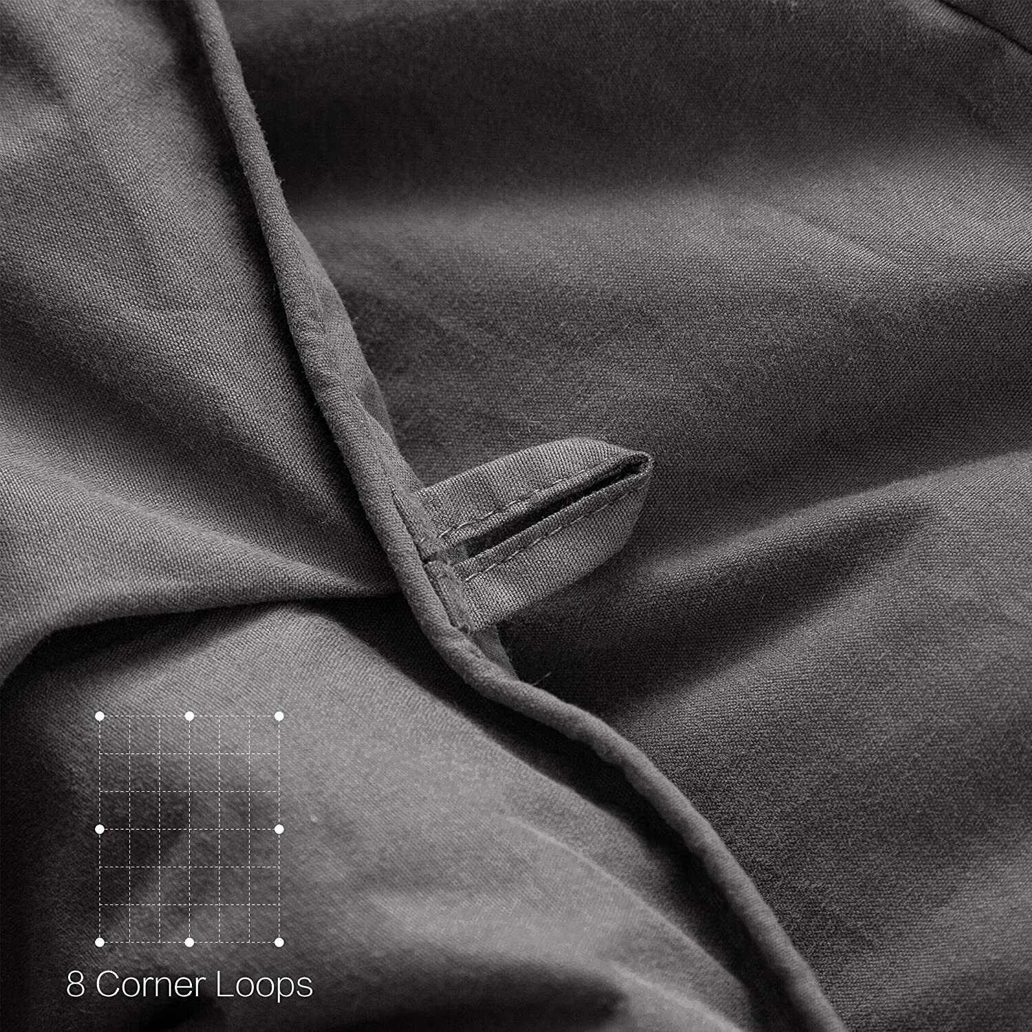 SNOWMAN Goose Down Comforter Pinch Pleat Duvet Insert 750+FP, 1200TC, KING/QUEEN