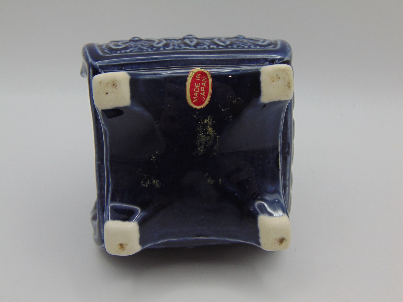 Vintage Censer Incense Burner Foo Dog Made in Japan Ceramic 4 1/2" Tall