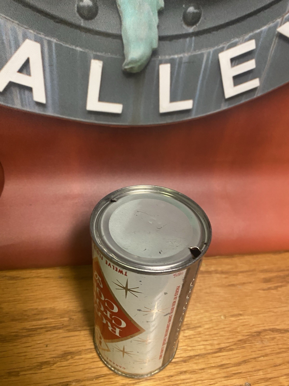 Royal Crown Flat Top Soda Can Rc Cola Old Vintage