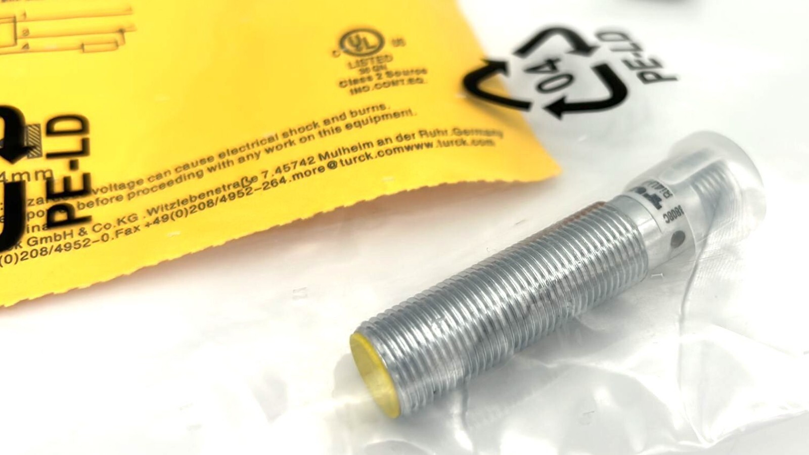 Turck BI4U-M12-AP6X-H1141 Inductive Sensor, 4mm, 200mA, 10-30 VDC