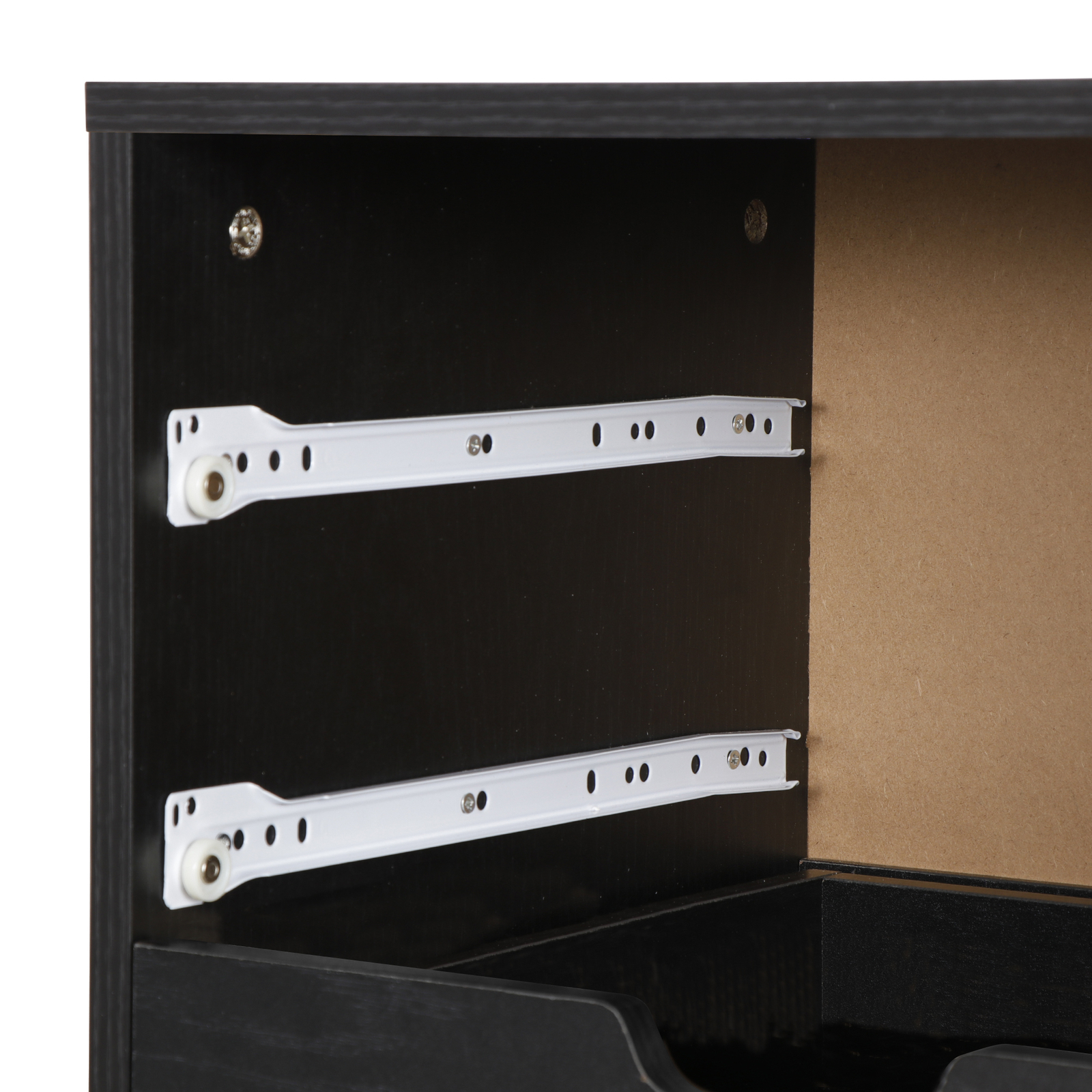 Dresser Clothing Storage Chest 5 Drawer Beside Wall Bedroom Save Space Indoor