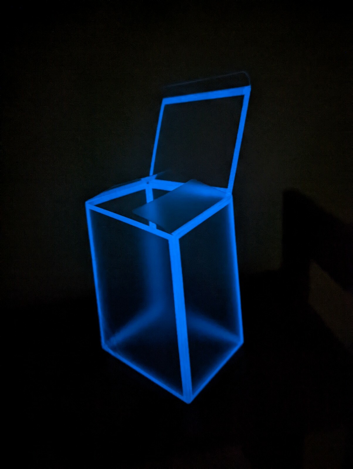 Extra thick Deluxe 4" Glow In The Dark Funko Pop Protector Case , pack of 10