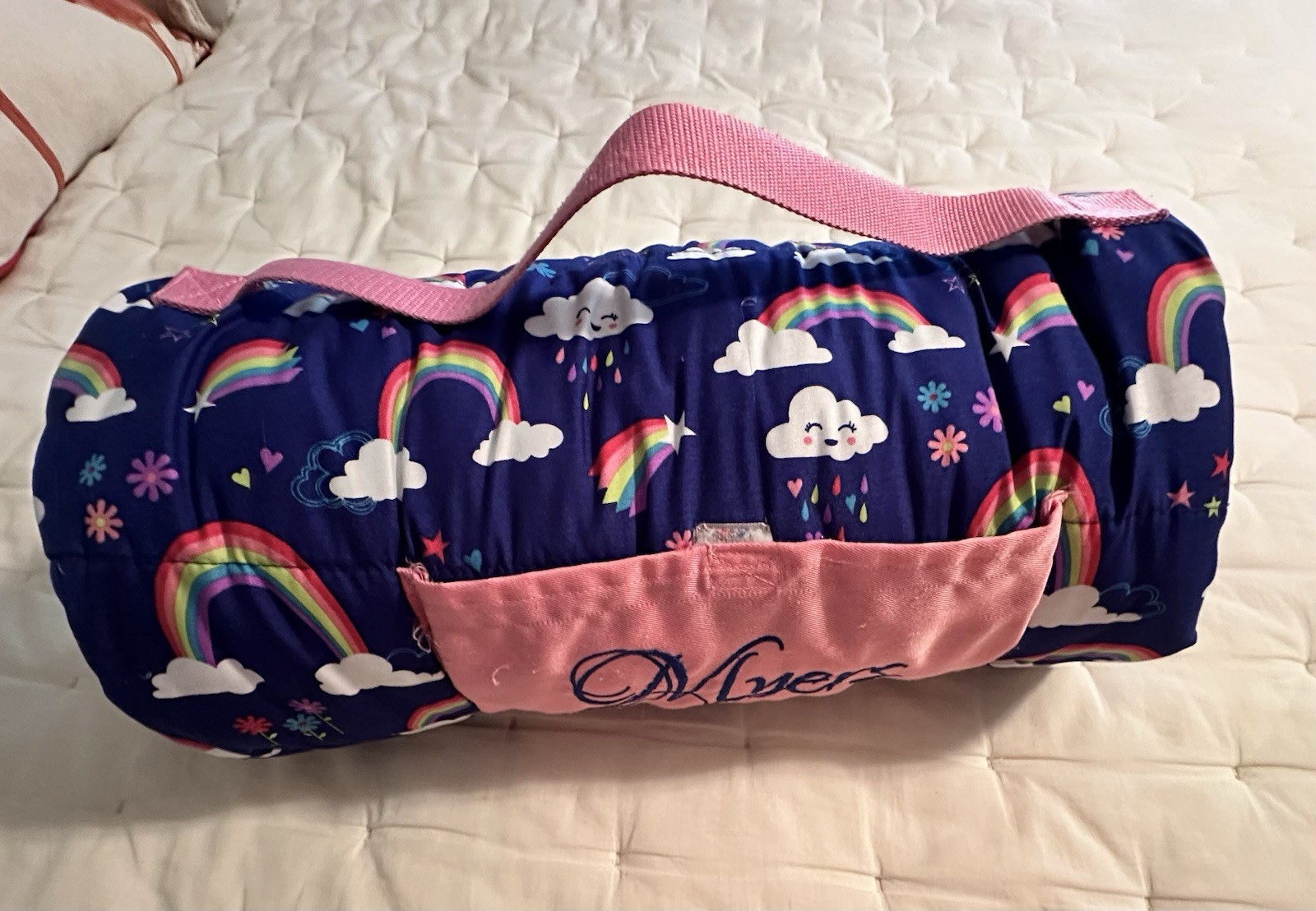 Stephen Joseph, Toddler All Over Print Nap Mat with Soft Blanket & Pillow “Myers