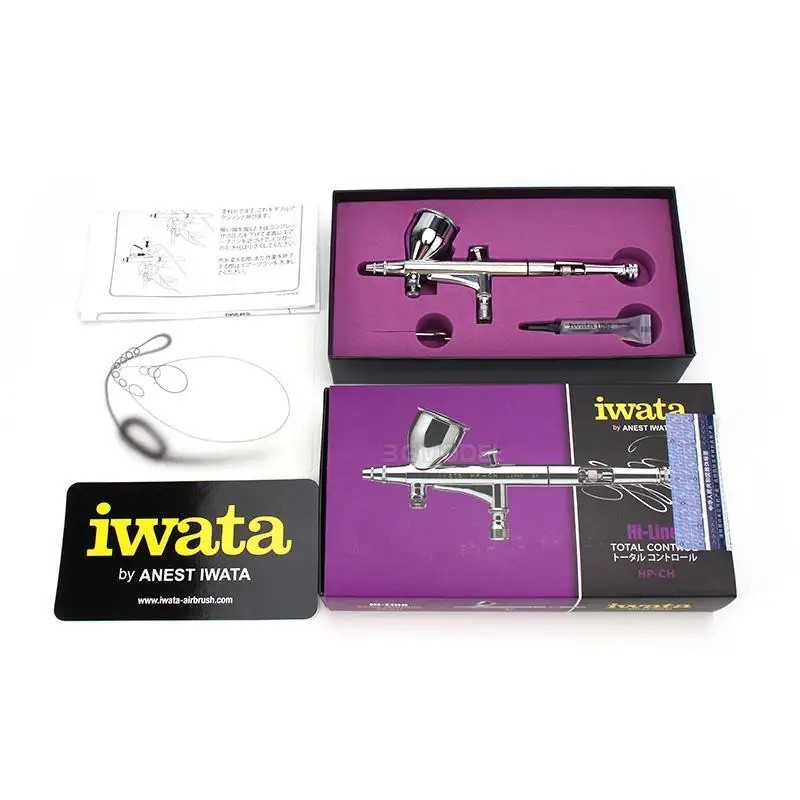 Iwata Hi-Line HP-CH Gravity Feed Dual Action Airbrush, Model H4100