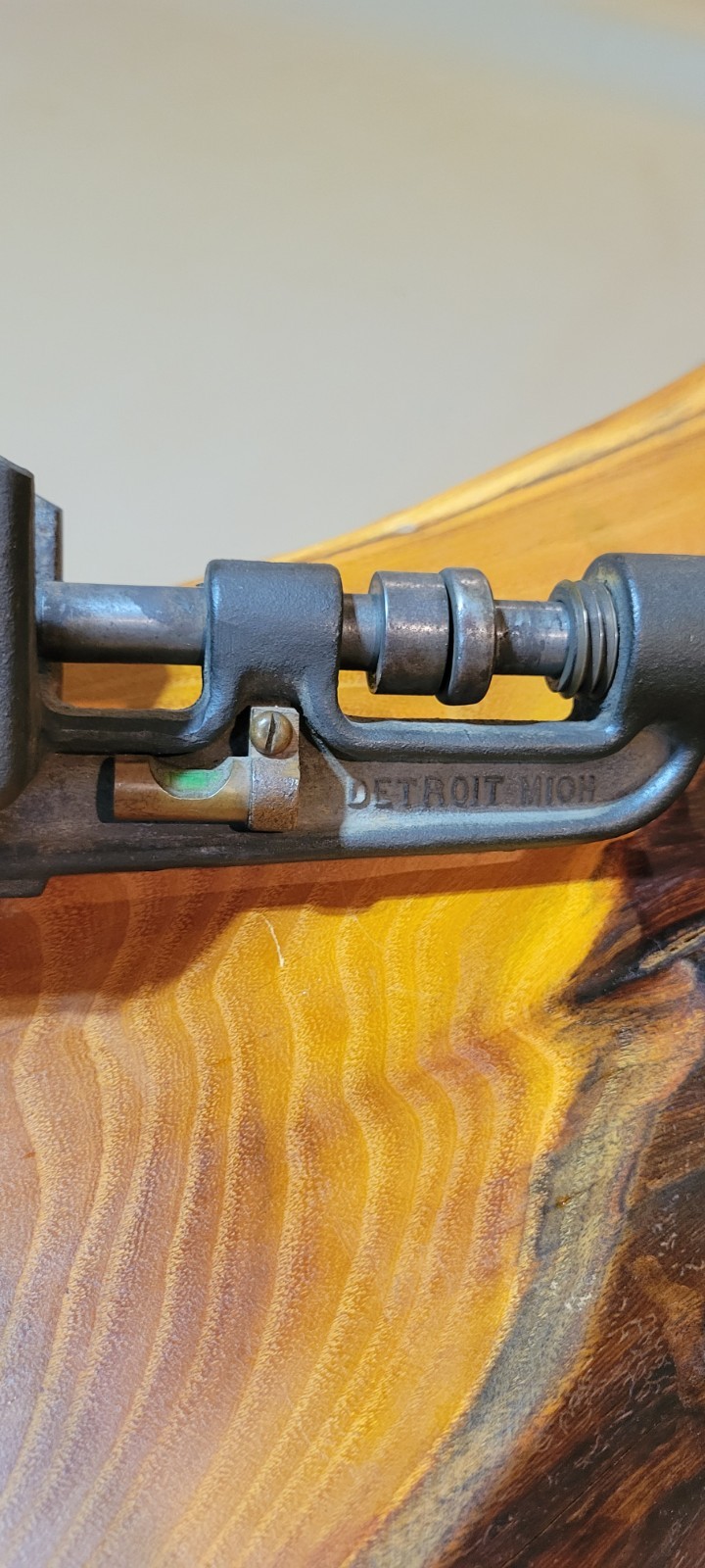 Ultra Rare Antique White Showers Inc Hand Crank Hot Tapping Tool Detroit,MI