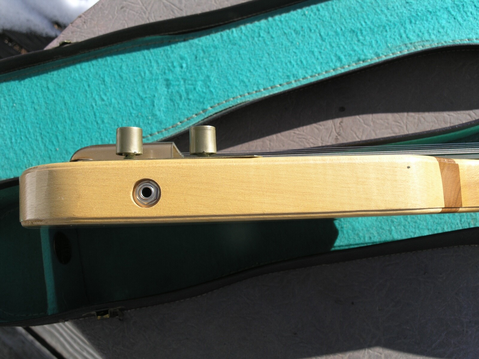 c.1950 ALAMO EMBASSY LAP STEEL GUITAR & Original HARD CASE