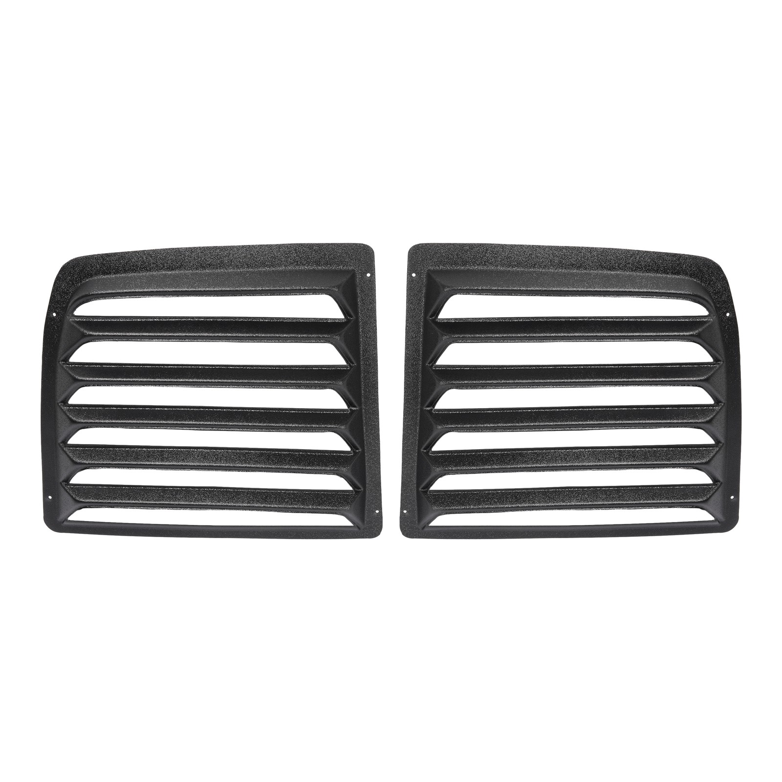 Rear Window Louver Sun Shade For 97-17 Chevy Express GMC Savana 1500 2500 Pair