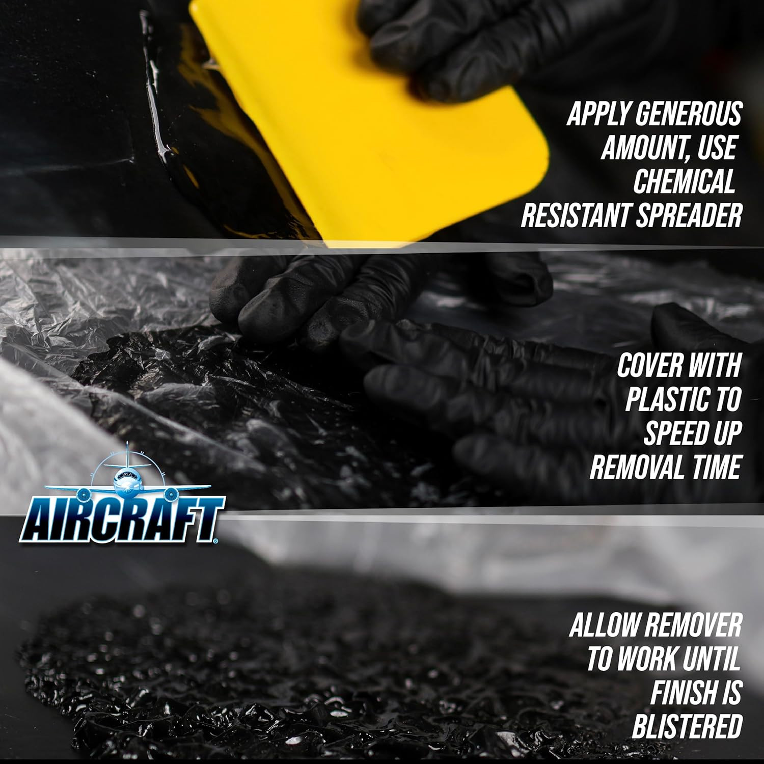 Aircraft Paint Remover, Professional Grade Paint Stripper for Cars & Metal Su...