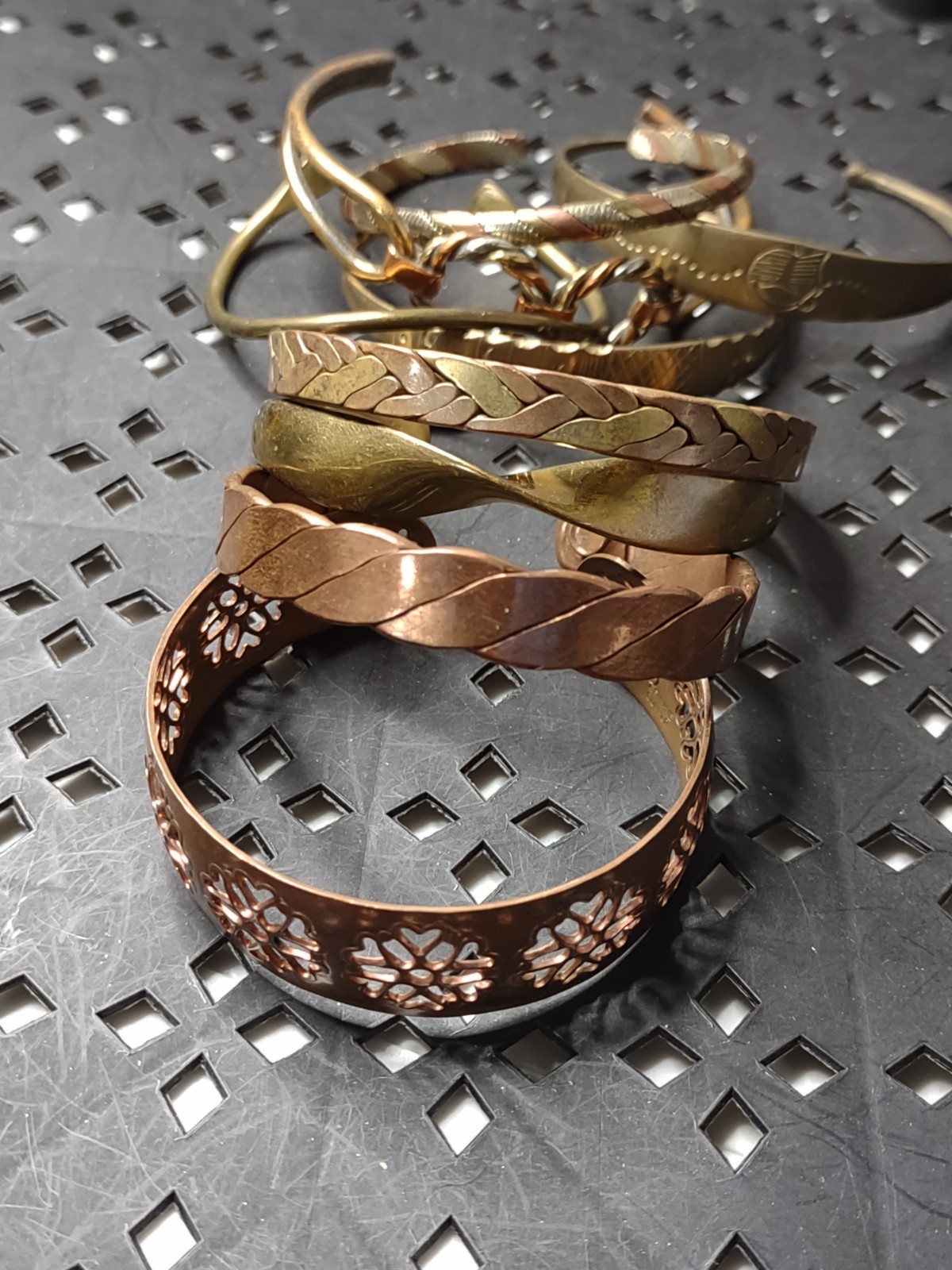 Lot Of Old Cuff Bracelets Bracelet Lot HMLAC