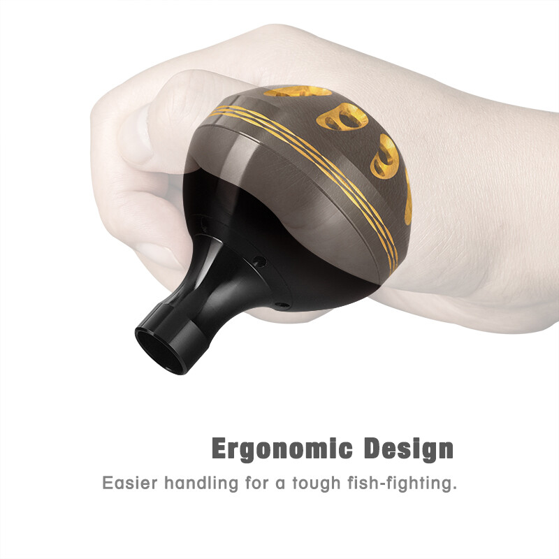 Gomexus Power Knob 45mm For Shimano Stradic FJ 4000-8000 Daiwa Penn No Shaft