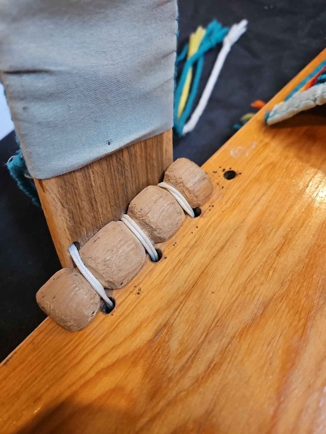 Traditional Native American Cedar Cradle Board Handmade