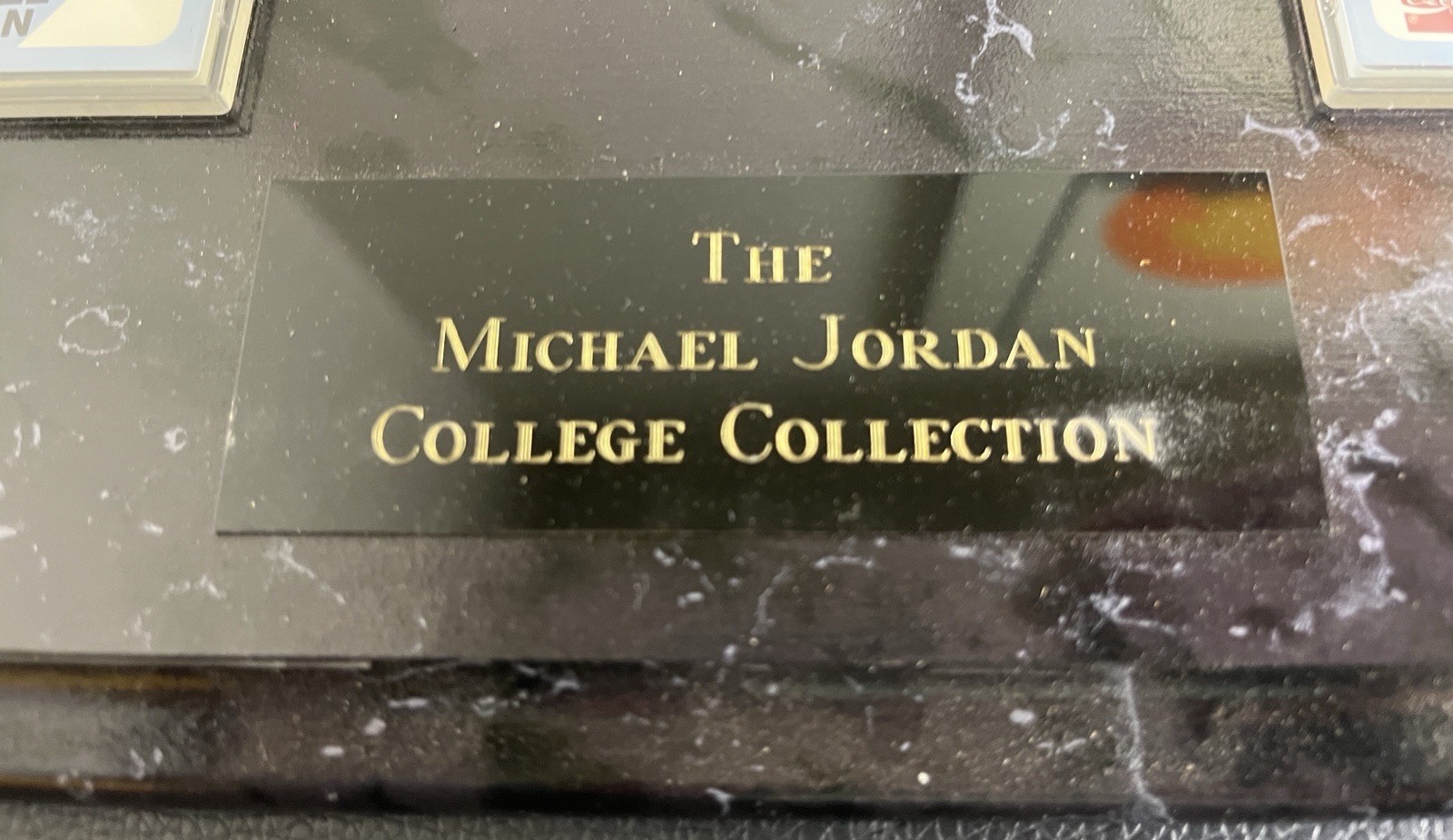 MICHAEL JORDAN COCA COLA NORTH CAROLINA PLAQUE RARE 1989 in box mint near mint