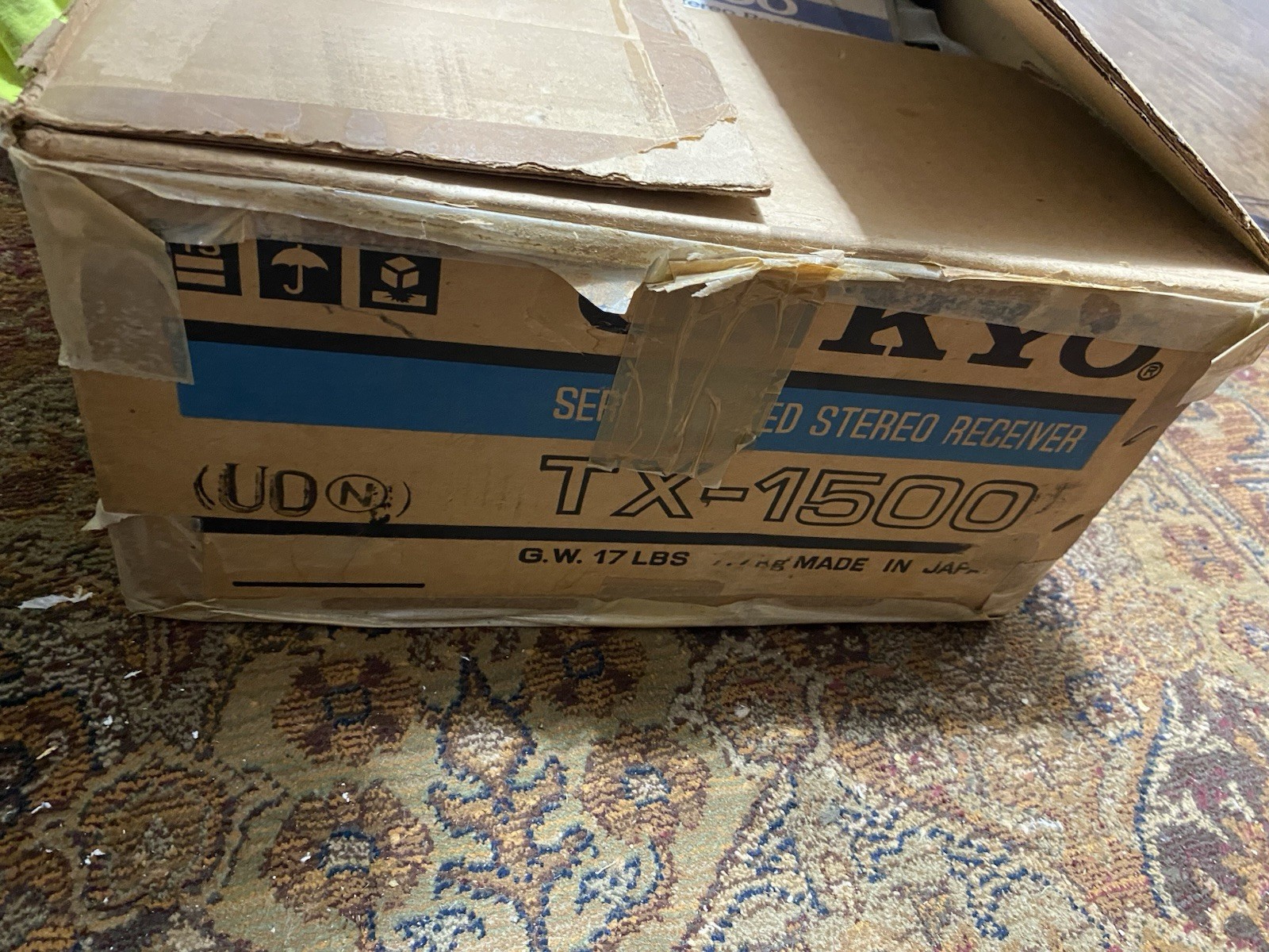 Onkyo Stereo Receiver TX-1500 Servo Locked AM/FM Stereo Receiver (1979-80)