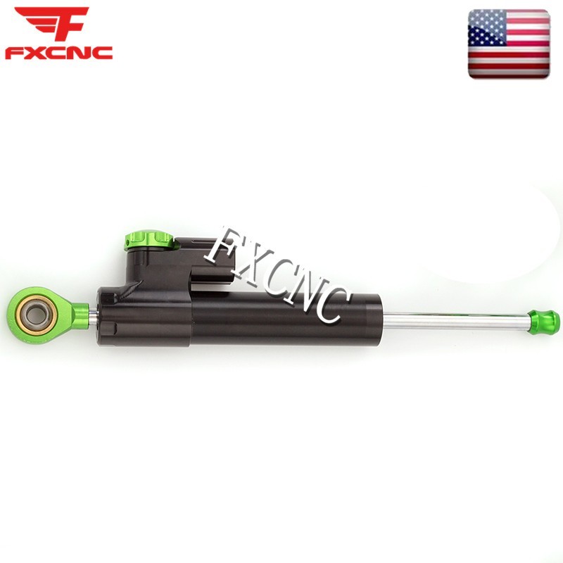 Steering Damper & Mount Bracket Kit Set For Yamaha YZF R6 2006-2020 R1 2006-2018