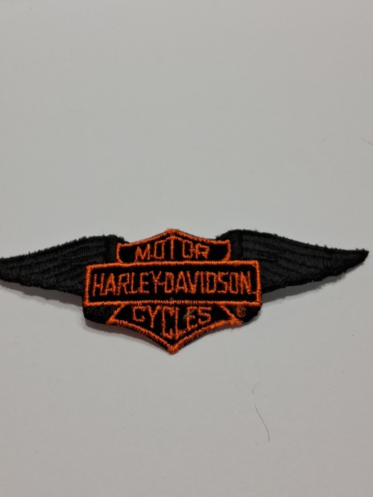 Harley-Davidson "WINGS BAR & SHIELD" Patch a genuine Harley item. NEW VINTAGE