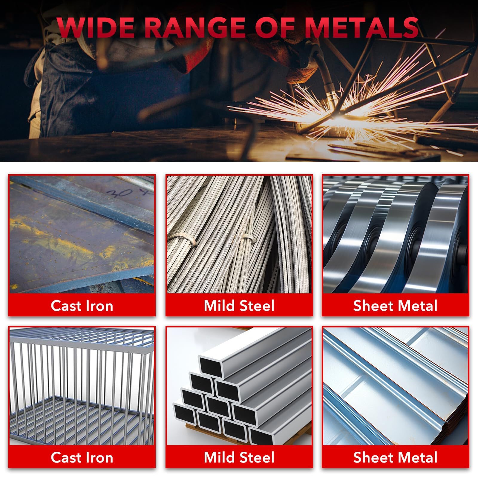 YesRight Stick Welder Machine 255A MMA Welding Machine 110V/220V Portable ARC We