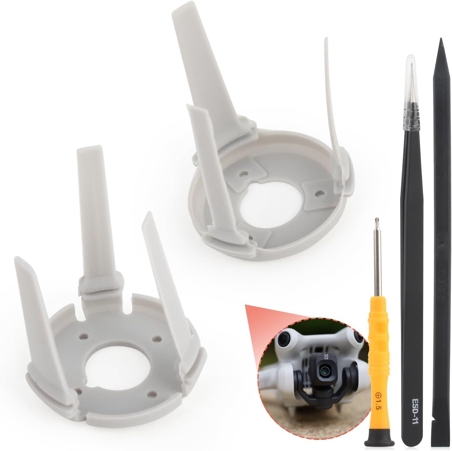 Replacement for DJI Mini 4 Pro Gimbal Shock Absorption Rubber 4...