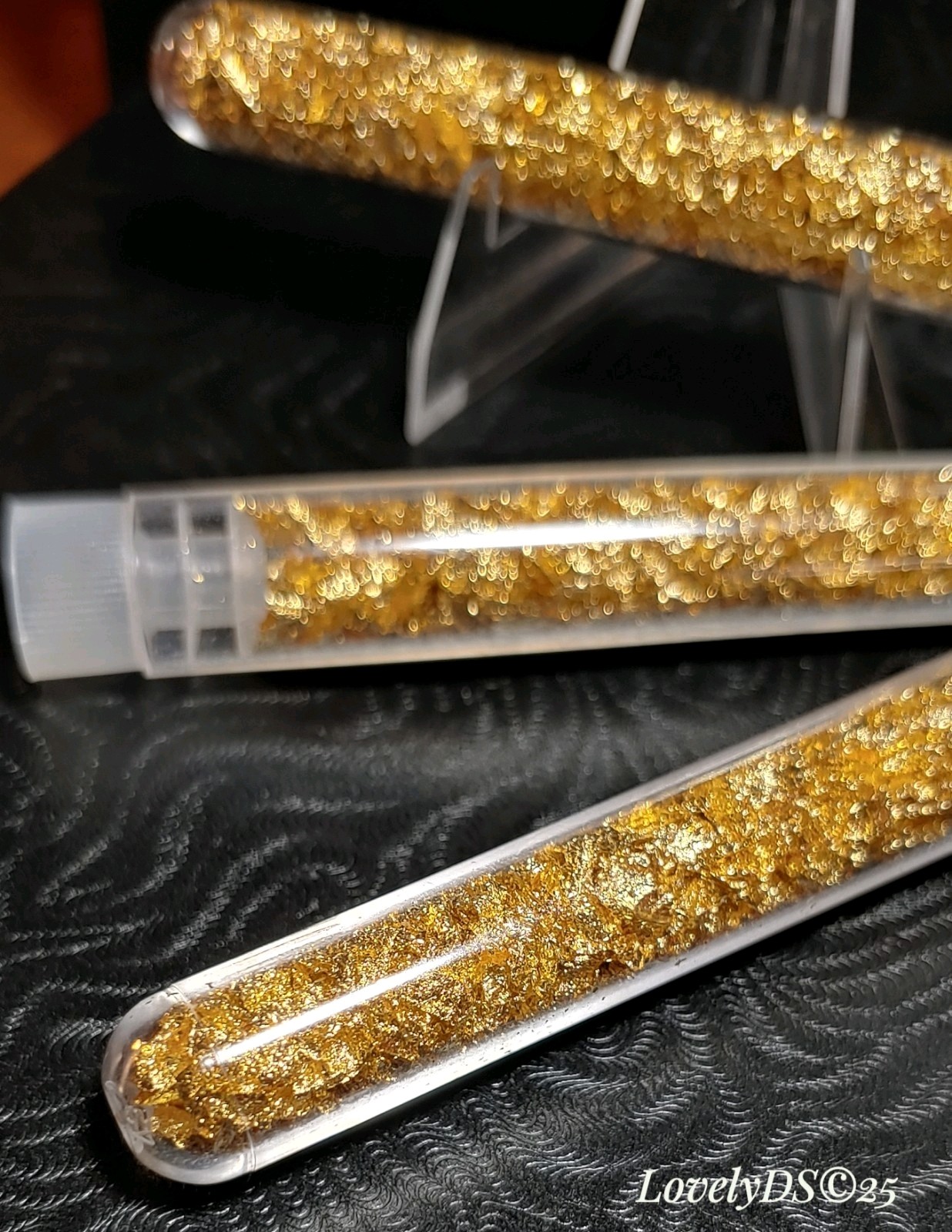 Gold Flakes in Capsules $4.50 + 1/2 Shipping