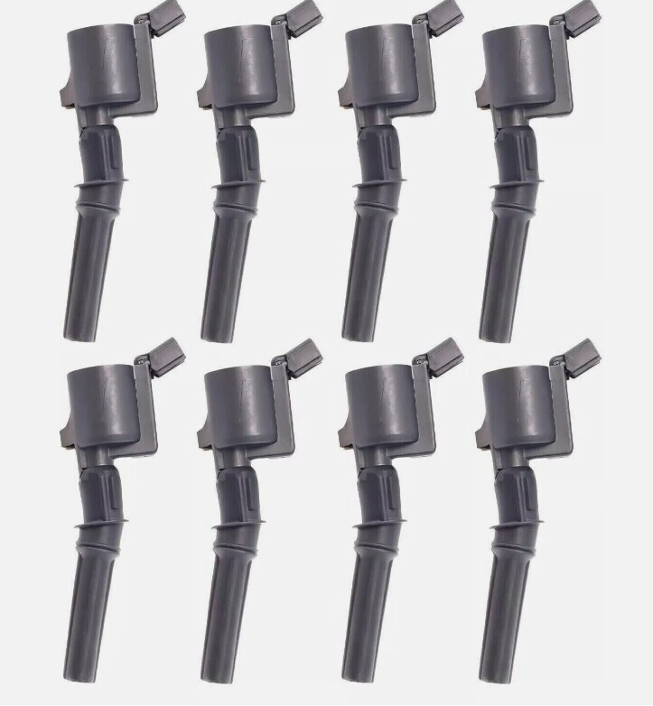 8PCS OEM Motorcraft Ignition Coil DG508 &Spark Plug SP479 For Ford F150 4.6 5.4L