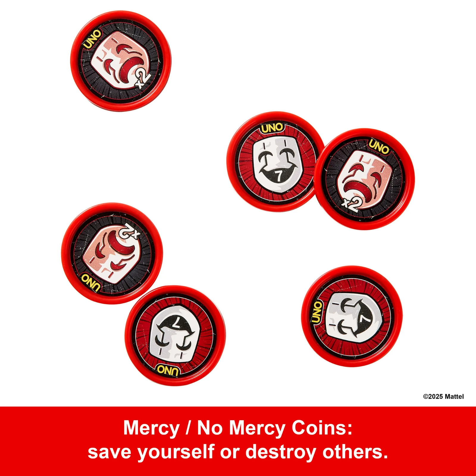 UNO Show 'Em No Mercy EXPANSION PACK "Save Yourself or DOUBLE the PAIN! New