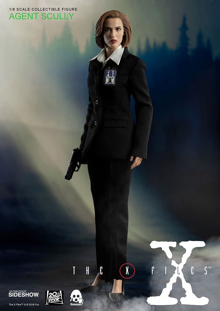 Agent Scully Deluxe Version X-Files 1/6 Scale Figure by Threezero / Sideshow NEW