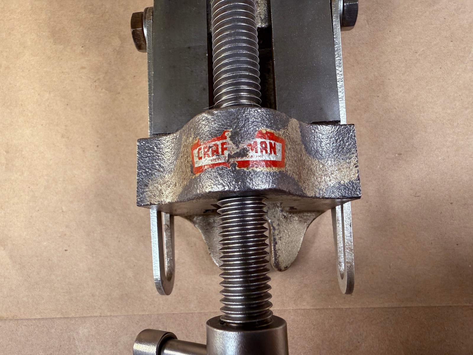 Craftsman Underline C Logo 2-1/2" Tilting Vise Machinist Drill Press Vise USA