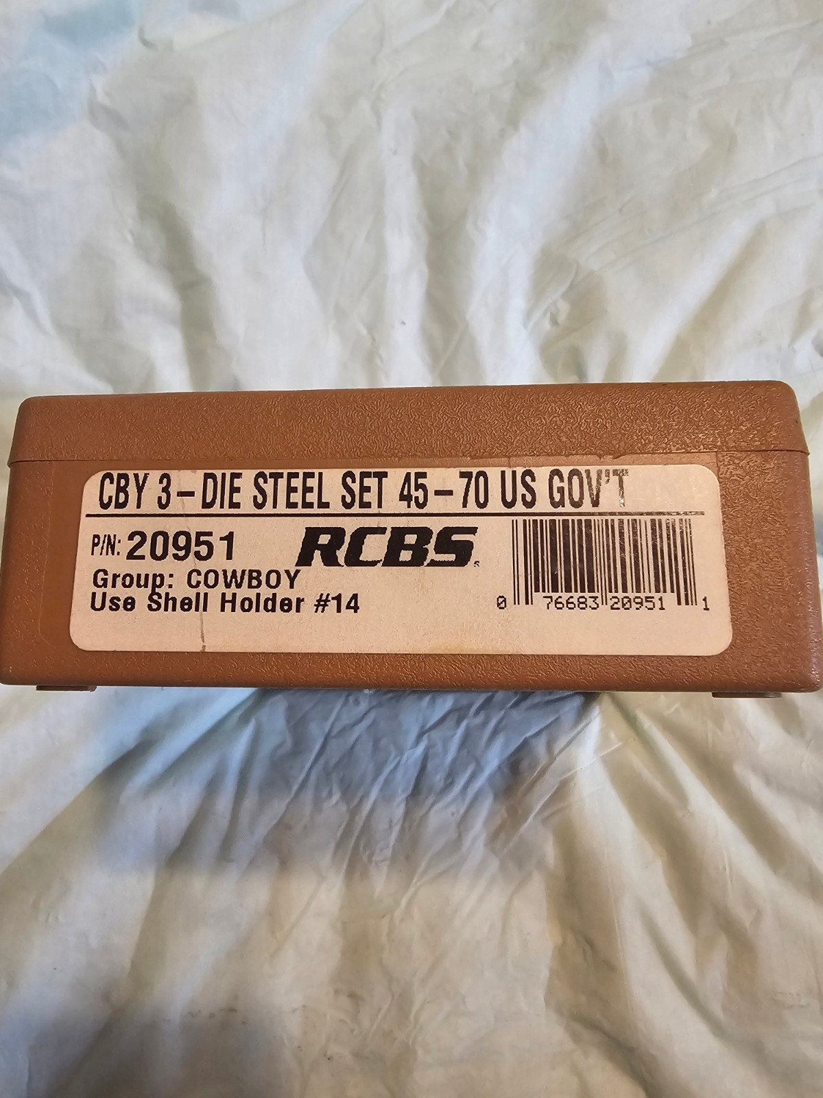 RCBS 45-70 GOVT Cowboy Three Die Set Reloading