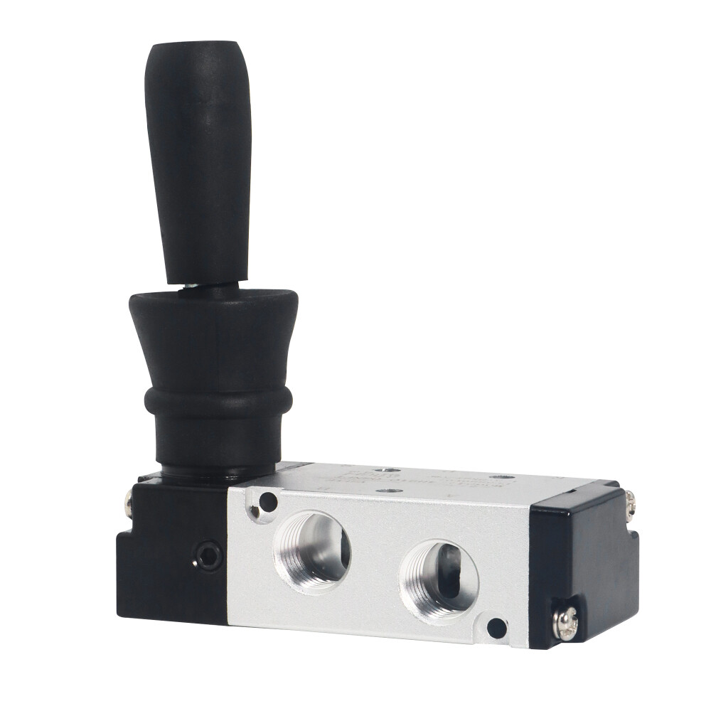 1pc 4H210-08 5 Ways 2 Position 1/4" Hand Lever Control Pneumatic Air Valve
