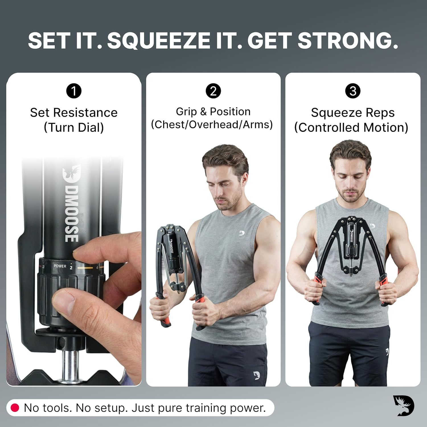 Arm Blaster for Biceps and Triceps - Heavy Duty Aluminum, Soft Neck Padding & Ad