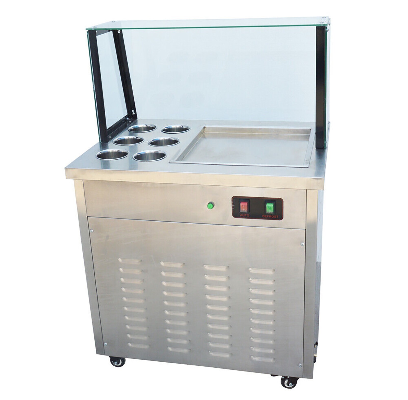 Thailand Ice Cream Roll Machine Fry Ice Cream Machine Frozen Yogurt Machine New