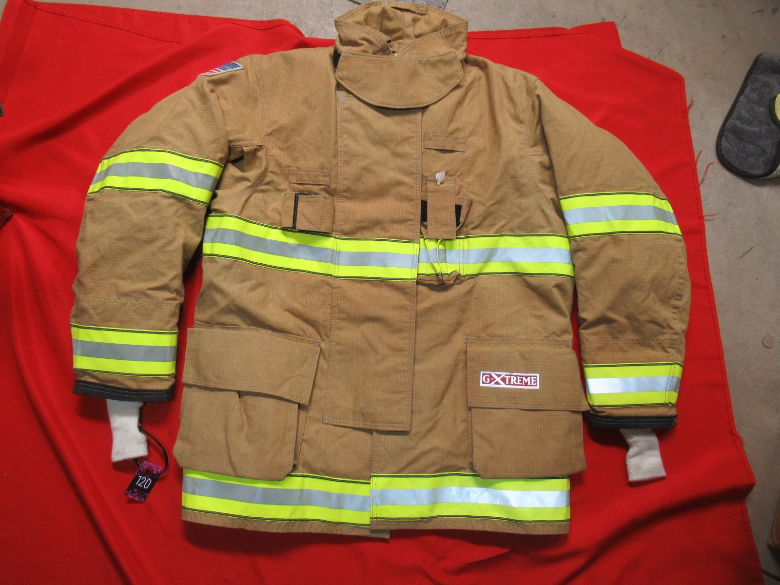 MFG 2015 GLOBE GXTREME DRD 48 +2 x 35 Firefighter JACKET COAT Turnout Bunker