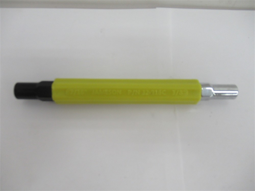 Jameson 32-216C, 7/16" x 3/8" Can Wrench, 6 Point, 7-3/8" Long