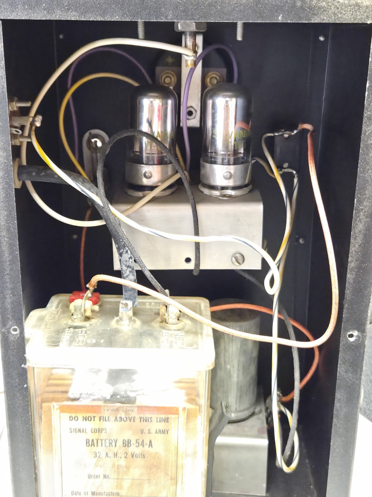 Gyro Mac II Vintage Tube RC Aircraft Transmitter VT-185 Tubes 1950s R/C Radio