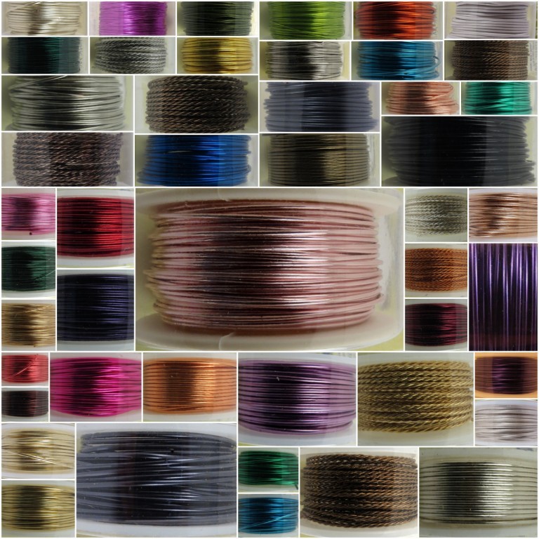 Artistic Wire DISPENSER Packs 18-34 gauge Round or Twisted Craft Wire