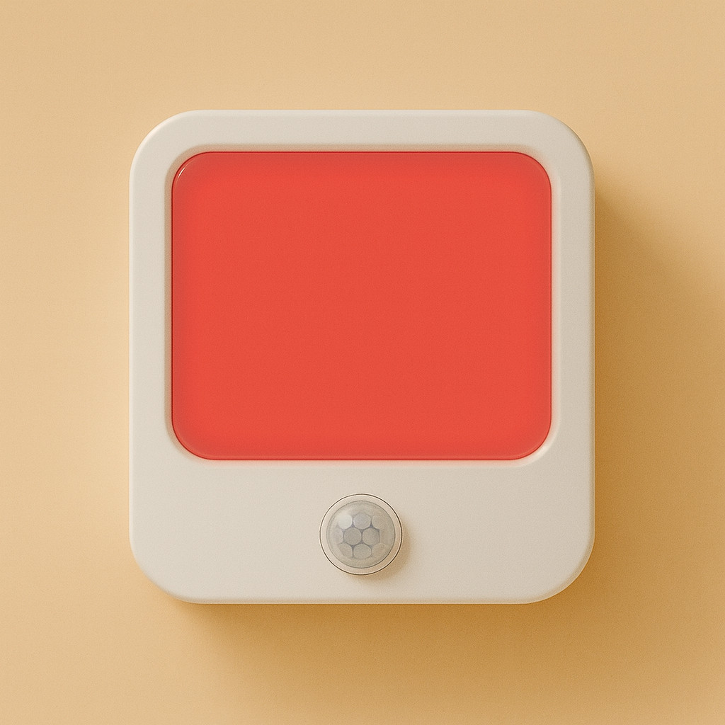 Motion Sensor Night Light Blue light free red light | Bedroom, bathroom, nursery