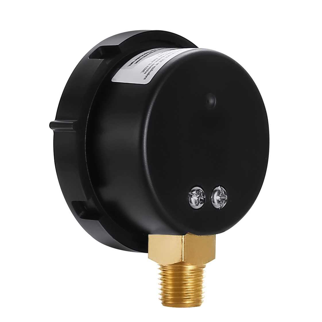 Pool Filter Pressure Gauge, Adjustable Twist Bezel, 1/4" NPT Low Mnt 0-60 psi