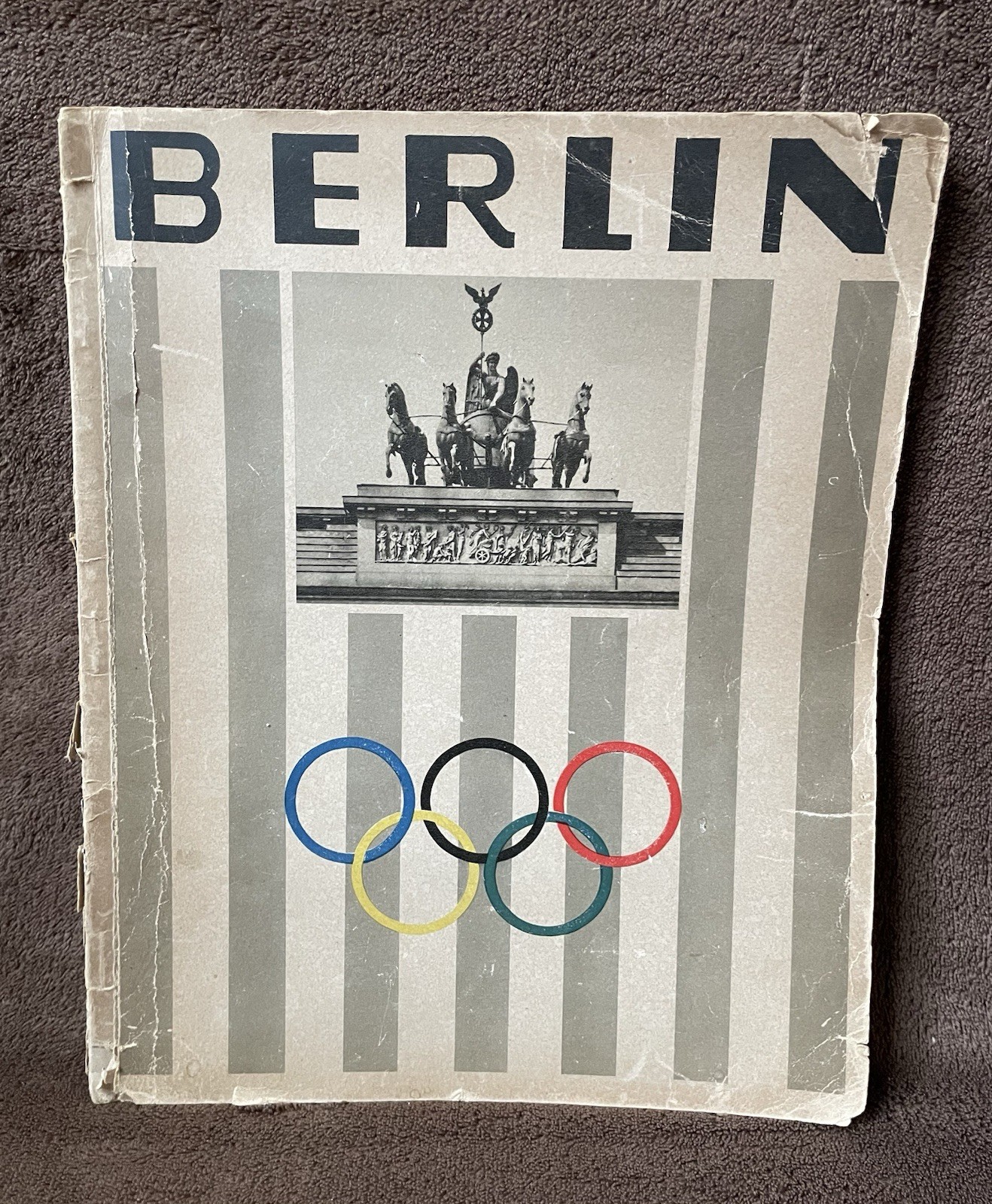 Original Heinrich Hoffman 1936 Berlin Olympics Photo Book - Nazi Party Leaders
