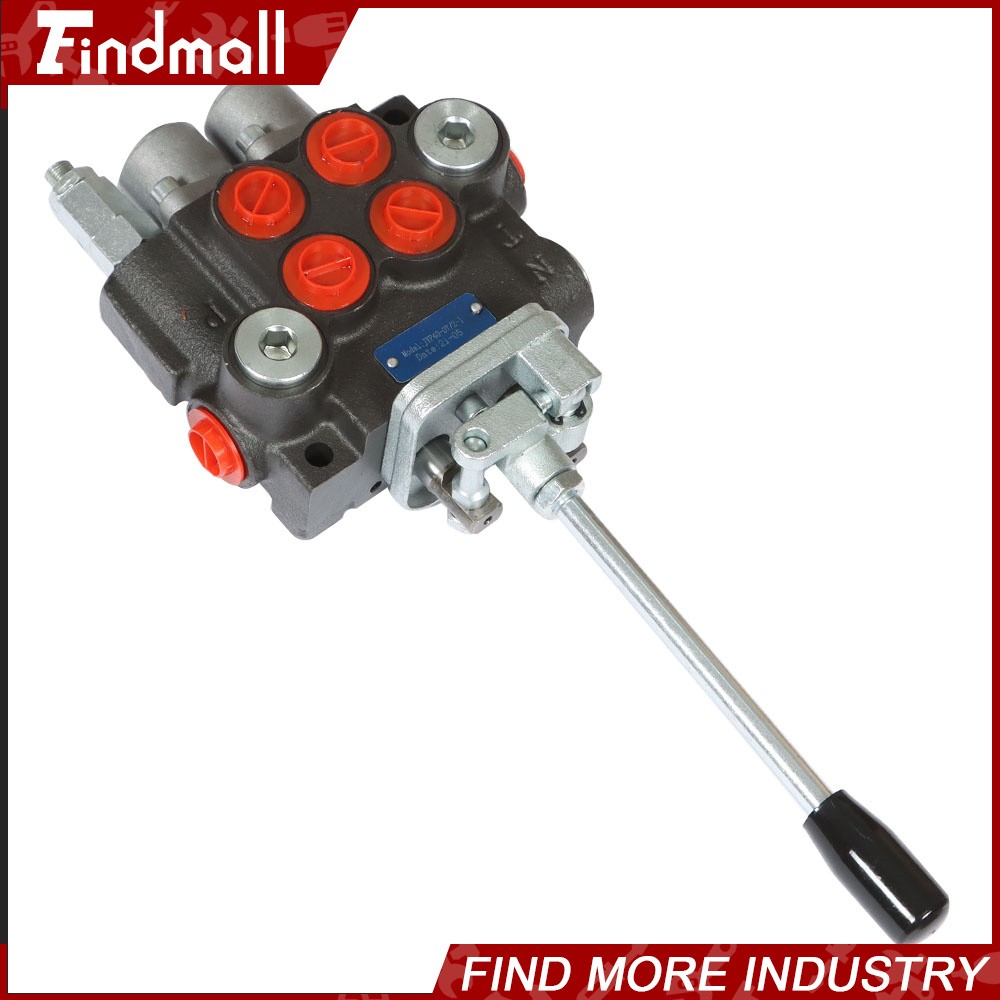 2 Spool 11GPM Hydraulic Control Valve Double Acting Tractor Loader W/Joystick