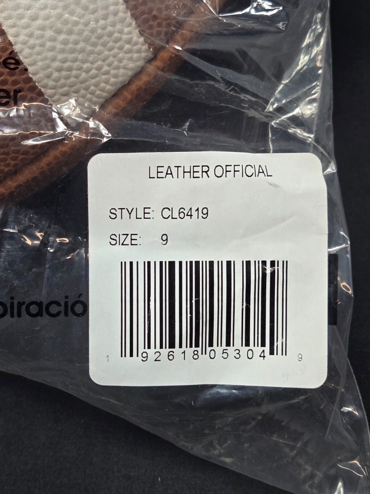 Adidas DIME Football Silver NFHS Official Size Leather Made in USA CL6491 NEW