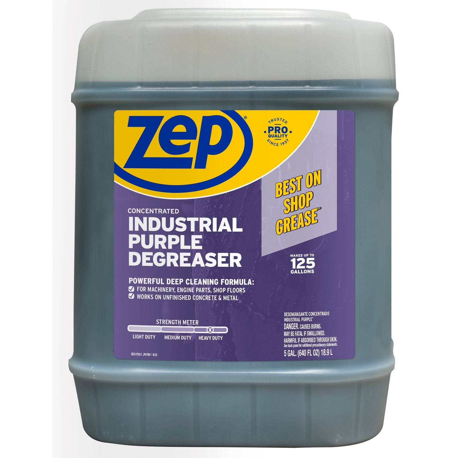 Zep Industrial Purple Solvent Degreaser - 5 Gallon (Case of 1) R45815