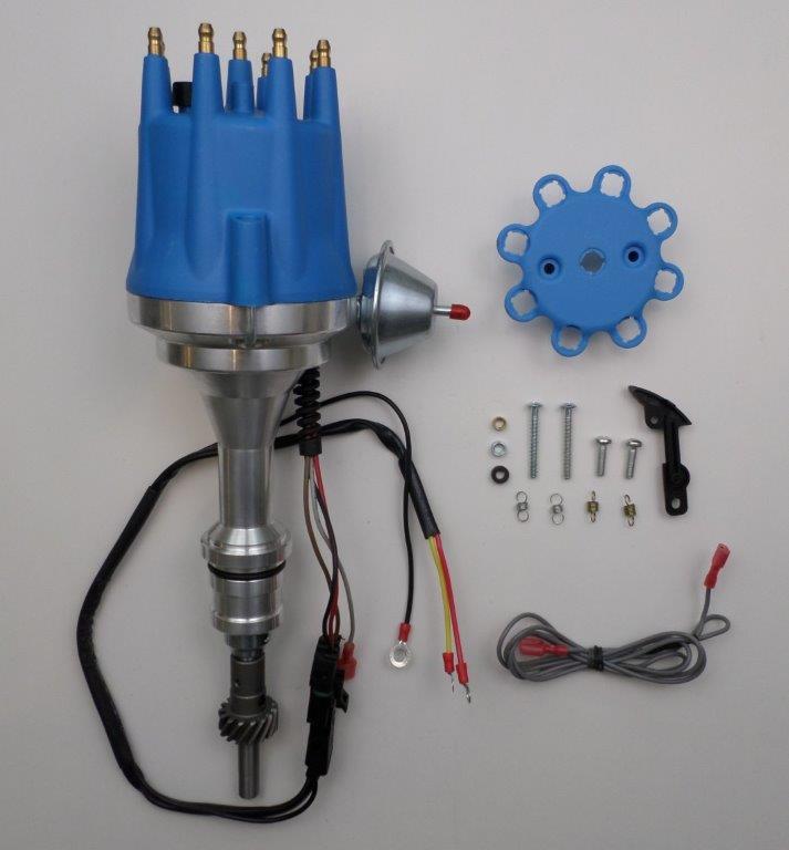 small cap FORD 5.0L 302 EFI Fuel Injection to Carb Conversion HEI Distributor