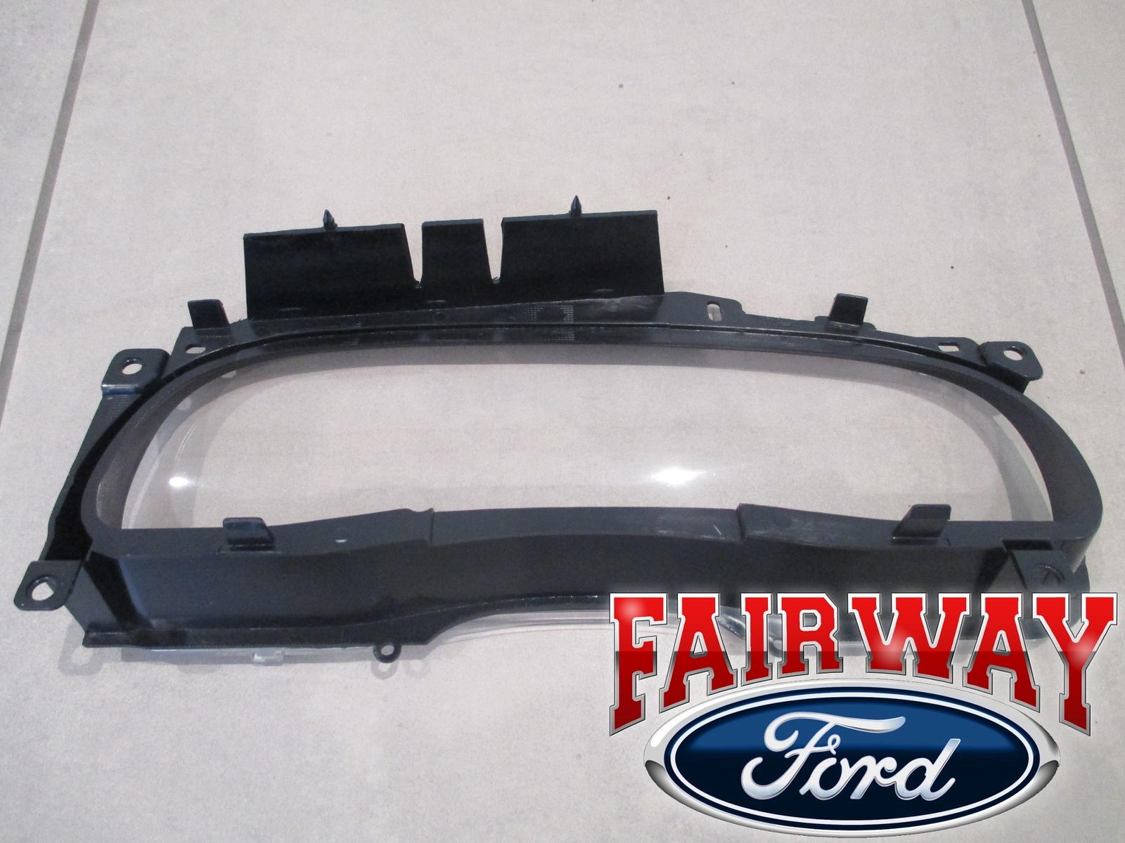 99 thru 01 Super Duty F250 F350 F450 OEM Ford Instrument Dash Cluster Bezel Lens