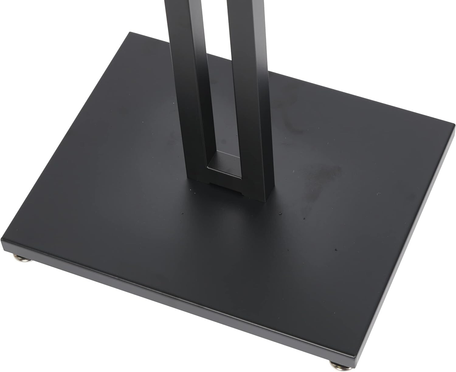 Clothes Rack Two Way 2 Straight Arms Clothing Retail Display Black 72" Metal