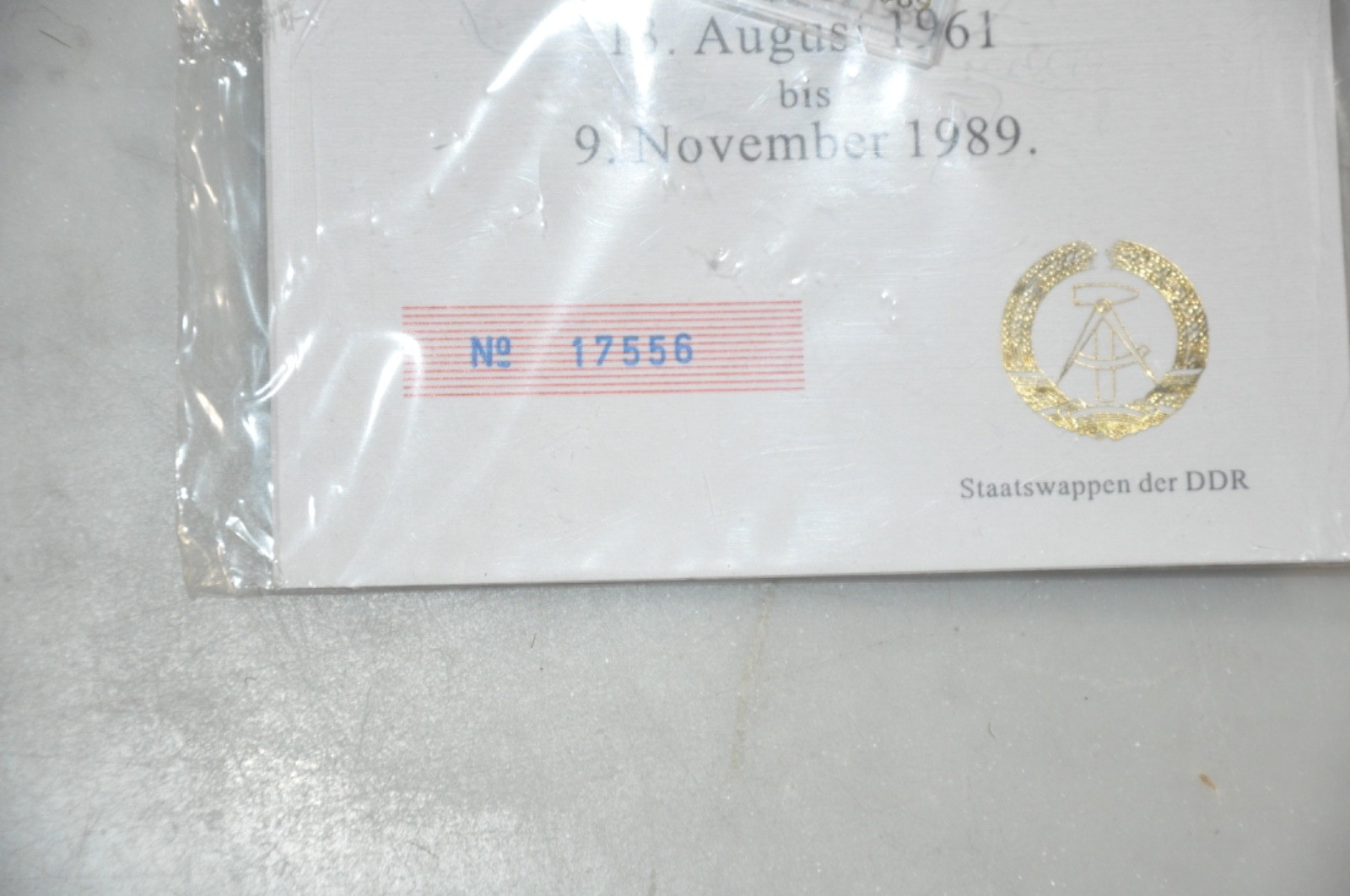 Piece Of The Berlin Wall Authentic Souvenir Keychain Die Mauer Germany