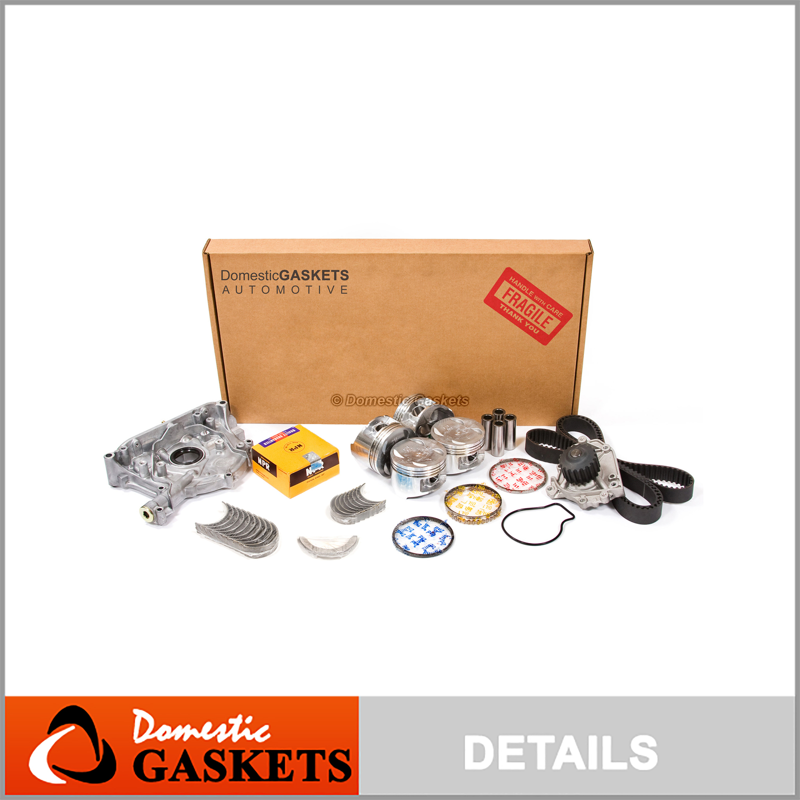Engine Rebuild Kit Fits 99-01 Honda CR-V 2.0L DOHC 16V B20Z2