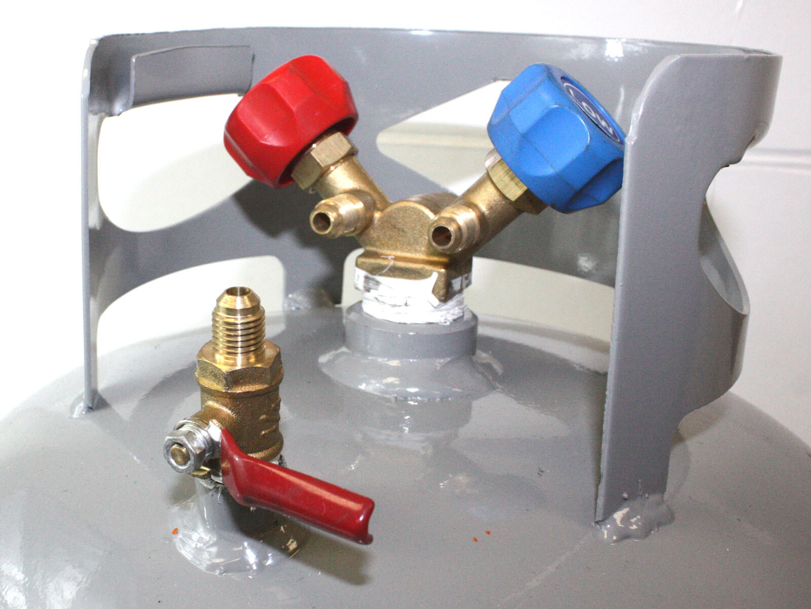 Recovery Reclaim Tank 48lb Cylinder Tank 400 PSI R410A R134a Gas