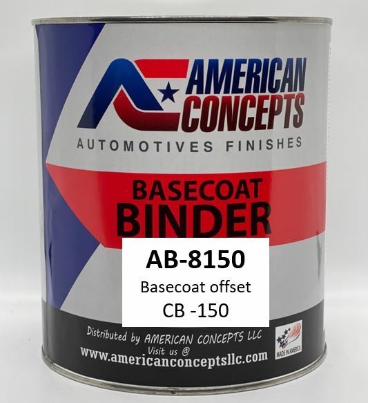 AB-8150 Basecoat Binder / Balancer / Converter, Automotive GALLON