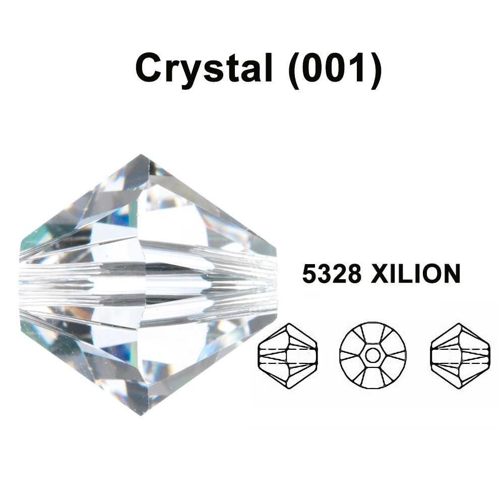 Swarovski 5328 XILION Crystal Bicone Beads Jewelry Making *U Pick Size & Color
